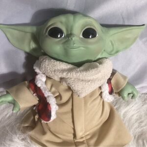 Star Wars 8” “Talking” Mandalorian Grogu “The Child” 2020 WORKS